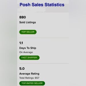 ‼️OVER 850 ITEMS SOLD! Five-Star🌟average rating🌟🌟🌟🌟🌟